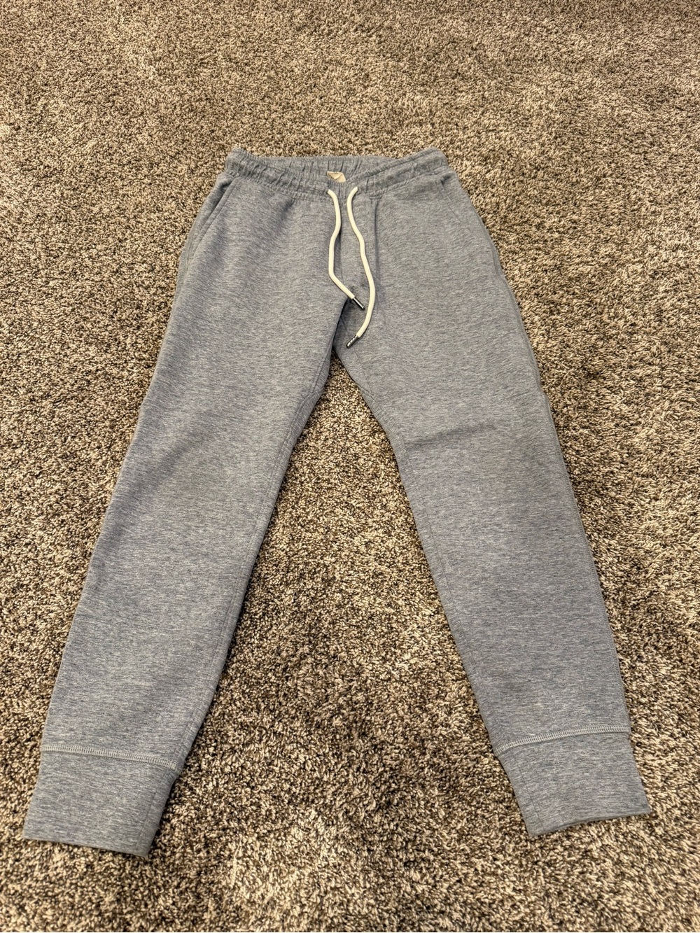 American Eagle AE Men’s Jogger Pants Small Gray Stretch Drawstring Sweatpants